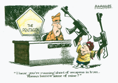 PENTAGON OFFERED RIFLES BY CHILD by Jimmy Margulies