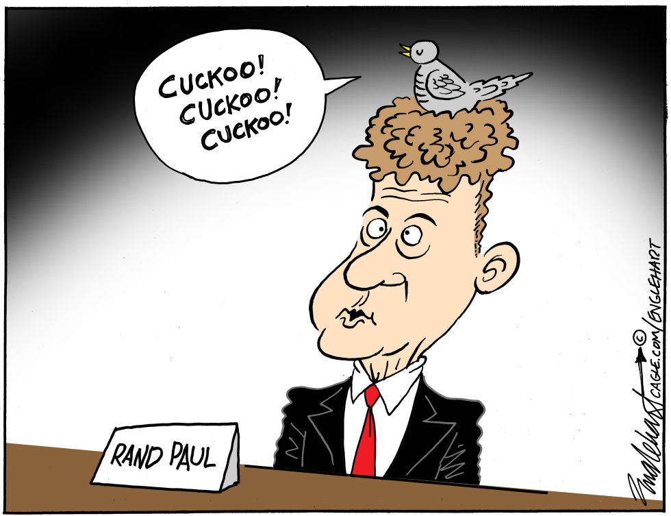 Rand Paul Speech Draws Cuckoo Bird Label