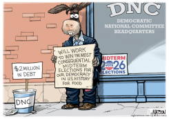 DNC IN DEBT PLEADS FOR FOOD by R.J. Matson
