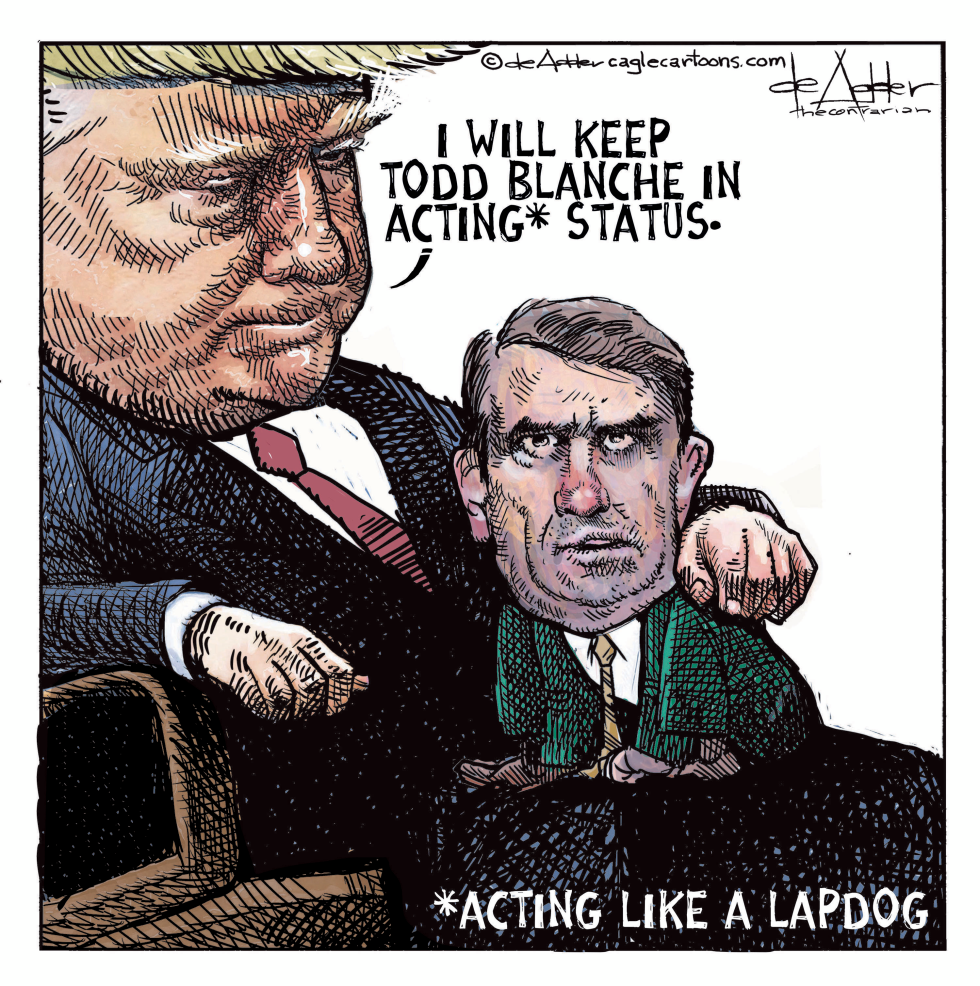 Trump Signals Continued Control Over Blanche Appointment