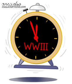 WWIII ALARM CLOCK RINGS URGENTLY by Arcadio Esquivel