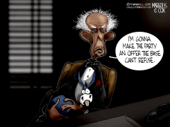 BERNIE SANDERS GODFATHER OFFER TO BASE by Margolis & Cox