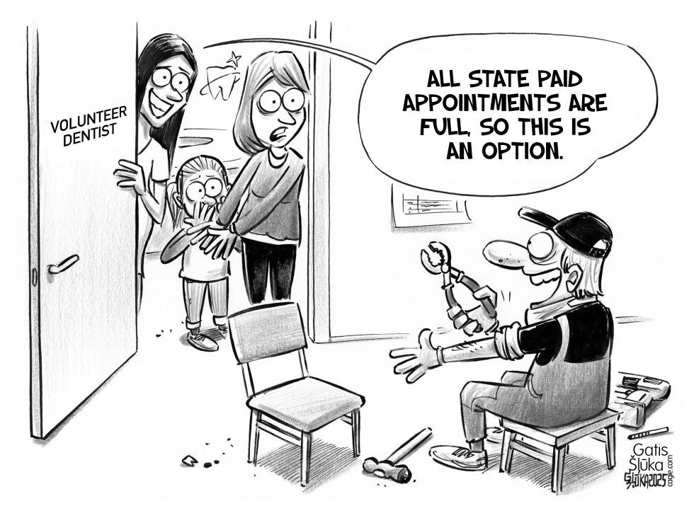 Volunteer Dentist Offers Alternative Care