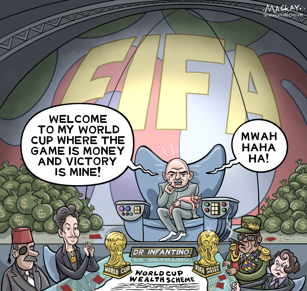 Infantino Frames World Cup as Personal Wealth Machine