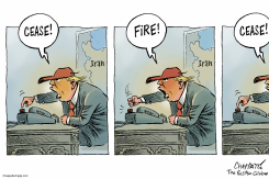 TRUMP’S WAR AND PEACE by Patrick Chappatte