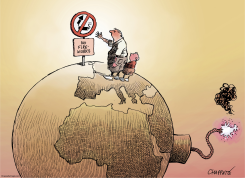 FIRE HAZARD by Patrick Chappatte