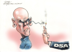CARVILLE FUSE LIT BY DSA MATCH by Dick Wright