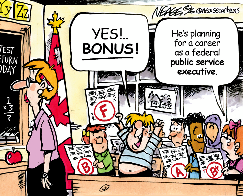Failing Student Eyes Federal Bonus in Classroom Satire