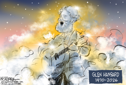 GLEN HANSARD GUITAR MEMORIAL TRIBUTE by Jeff Koterba