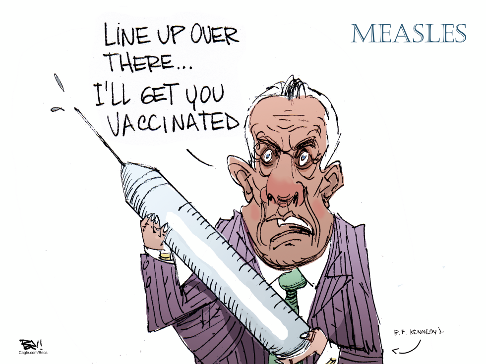 RFK Jr. Orders Measles Vaccinations in Sharp Reversal