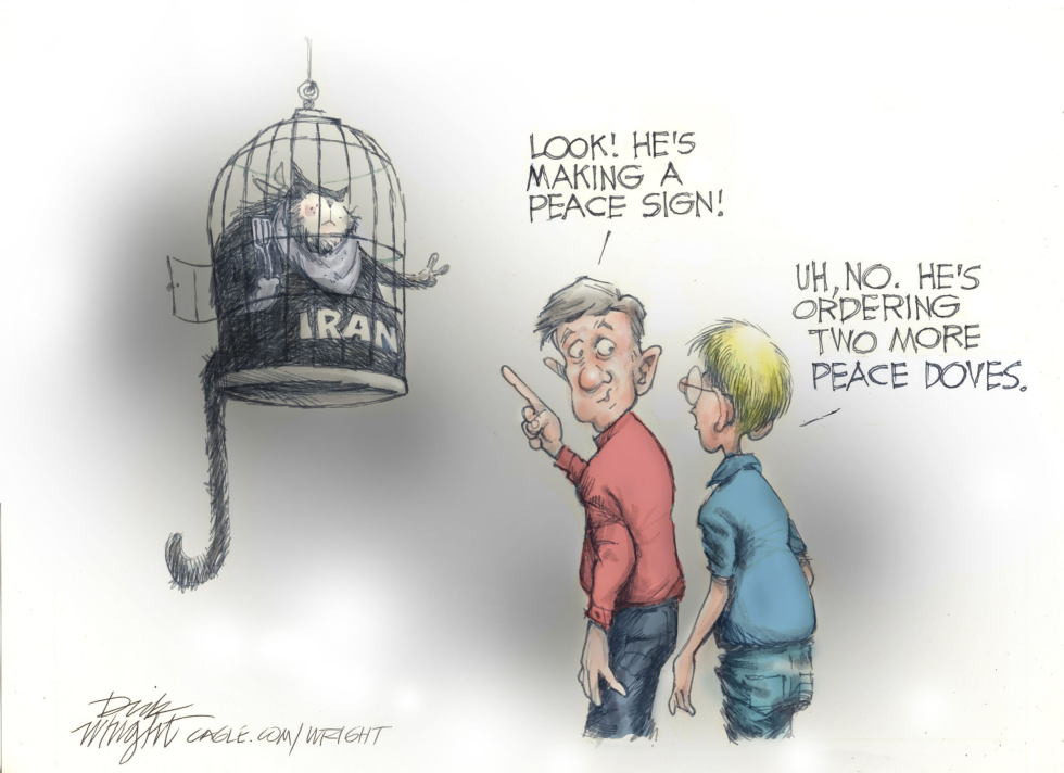Iran's Peace Gesture Seen as Order for More Doves