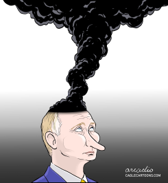 UKRAINE BATTERS RUSSIAN ECONOMY by Arcadio Esquivel