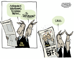 FETTERMAN LIKUD SWITCH STUNS PA DEMS by John Cole
