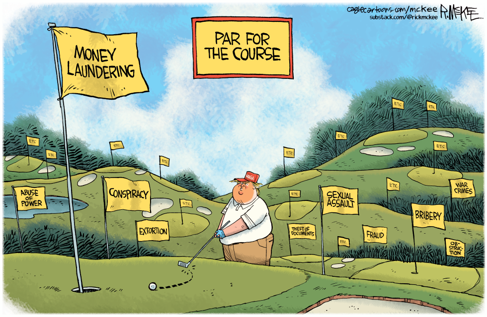 080526 TRUMP CRIMES GOLF COURSE