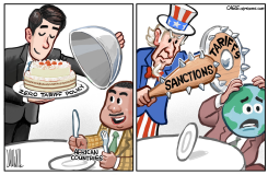 US ZERO TARIFFS OFFER CONTRASTED WITH SANCTIONS by Luojie