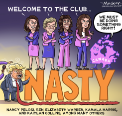 NASTY CLUB WELCOMES CANADA by Graeme MacKay