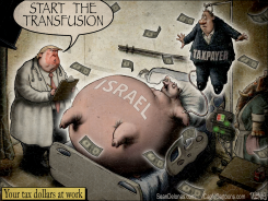 TRUMP DIRECTS TAXPAYER FUNDS TO ISRAEL by Sean Delonas