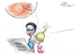 EX NBA PLAYERS AND WNBA TRANS POLICY by Dick Wright
