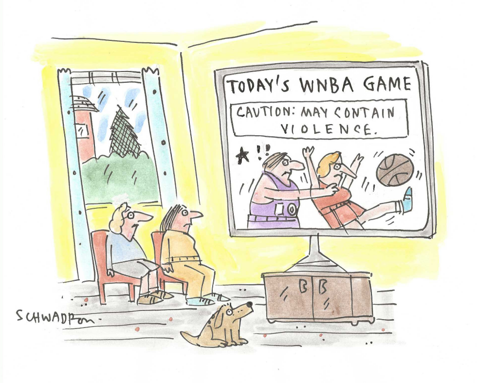 WNBA Broadcasts Add Violence Warnings Amid On-Court Incidents
