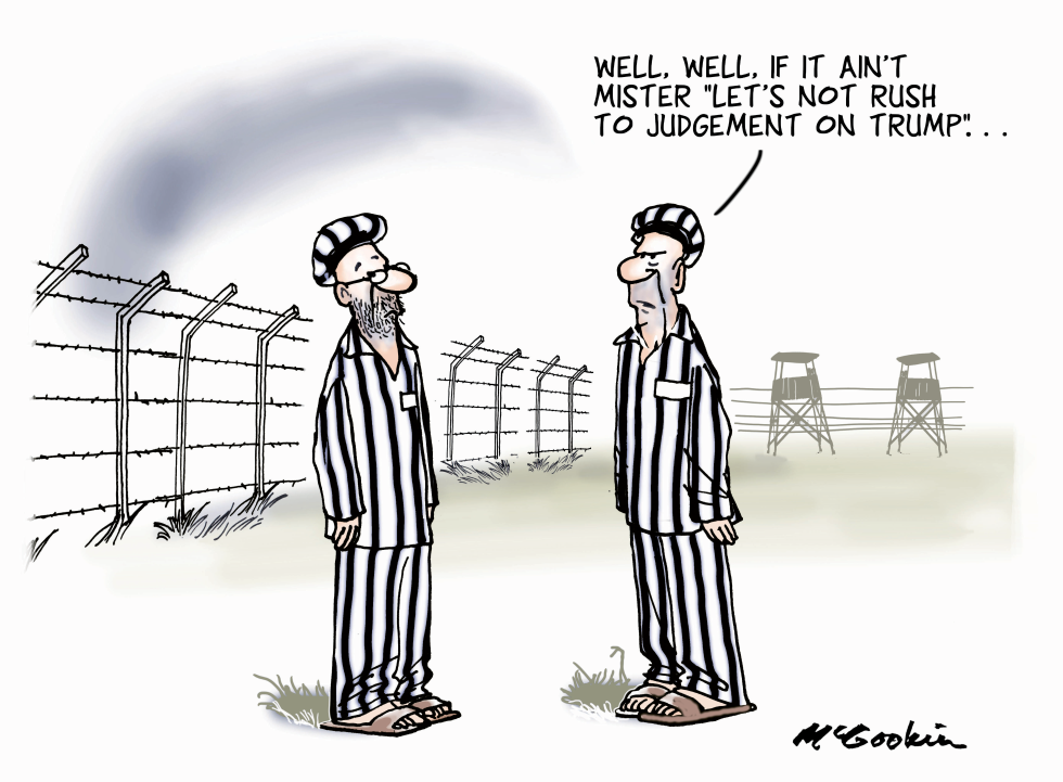Prisoners Taunt Hesitancy Over Trump Judgment