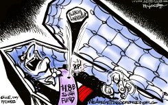 BLANCHE CONFIRMATION AND THE SLUSH FUND by Milt Priggee
