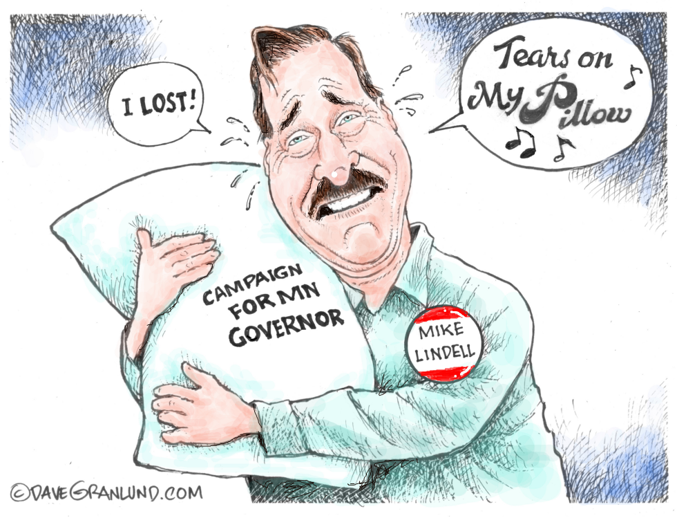 Lindell loses MN Governor Bid