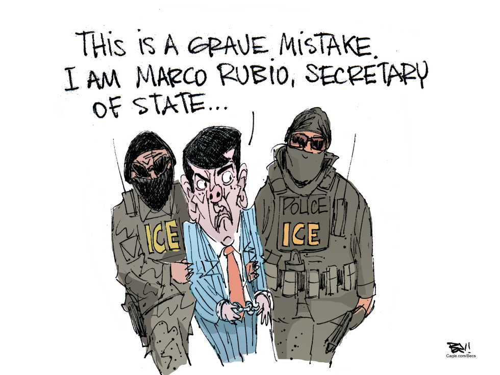 ICE Agents Detain Marco Rubio Claiming Mistaken Identity