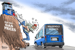 IRAN WAR GAS PRICES HIT HOUSEHOLD BUDGETS by Paresh Nath