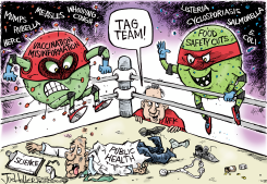 RFK TAG TEAM ENDANGERS PUBLIC HEALTH by Joe Heller