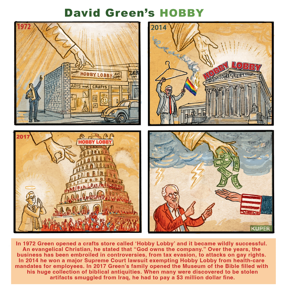 David Green Builds Hobby Lobby Empire Amid Legal Battles