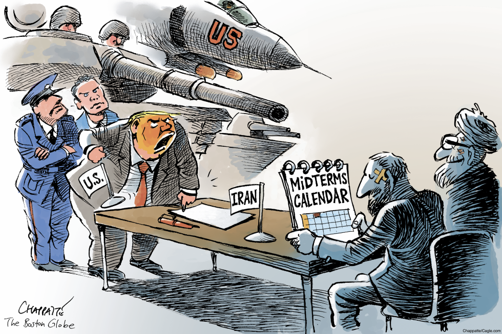 Trump in negotiations with Iran. He doesn’t have the cards.