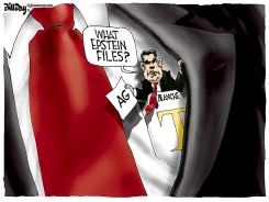 AG QUESTIONS EPSTEIN FILES BEHIND TRUMP TIE by Bill Day