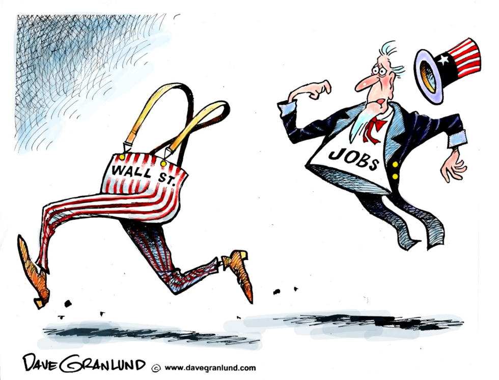 Wall street vs Jobs