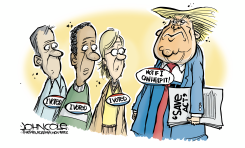 TRUMP OPPOSES SAVE ACT DESPITE VOTERS by John Cole
