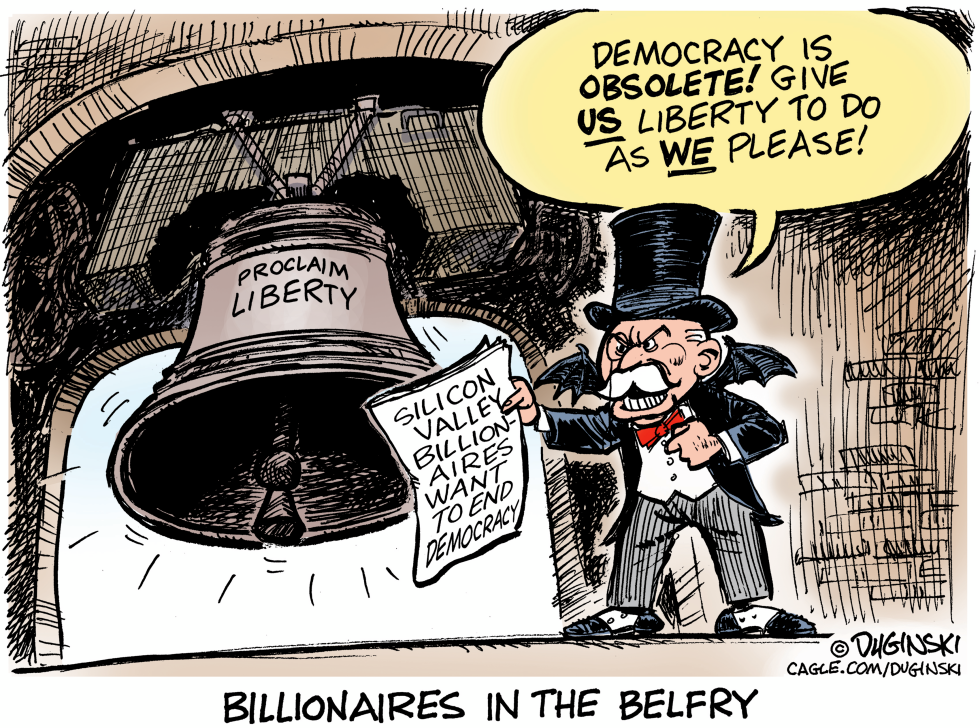 Silicon Valley Billionaires Target Liberty
