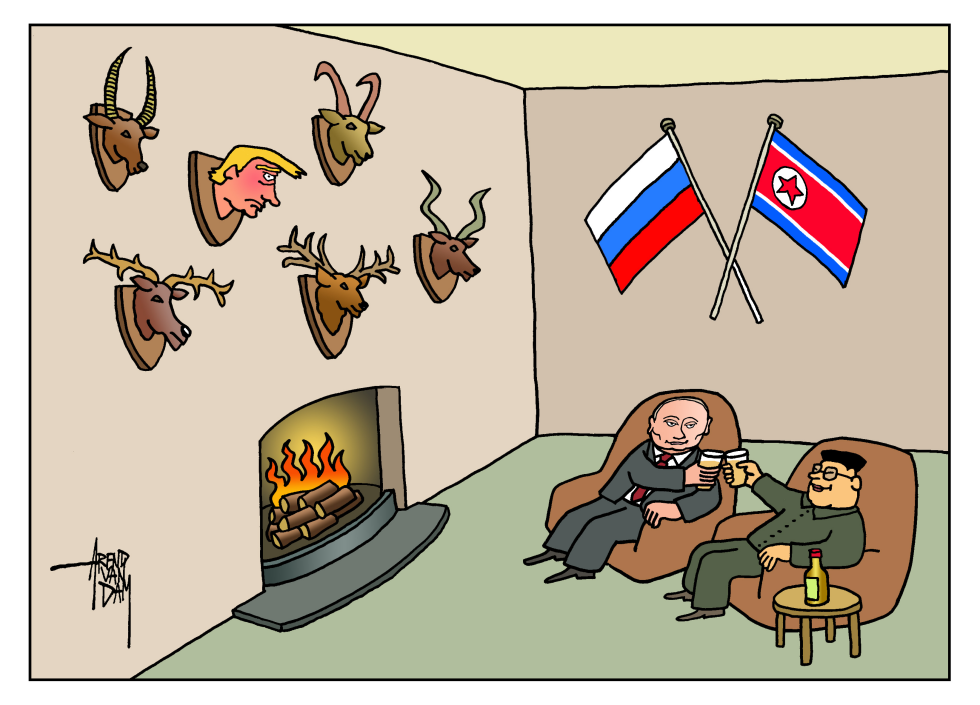 Putin and Kim Mark Shared Win Over Trump