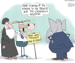DEMOCRATS ALLY WITH IRAN AGAINST TRUMP by Gary McCoy
