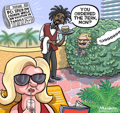 DOUG FORD SPIES ON BONNIE CROMBIE by Graeme MacKay