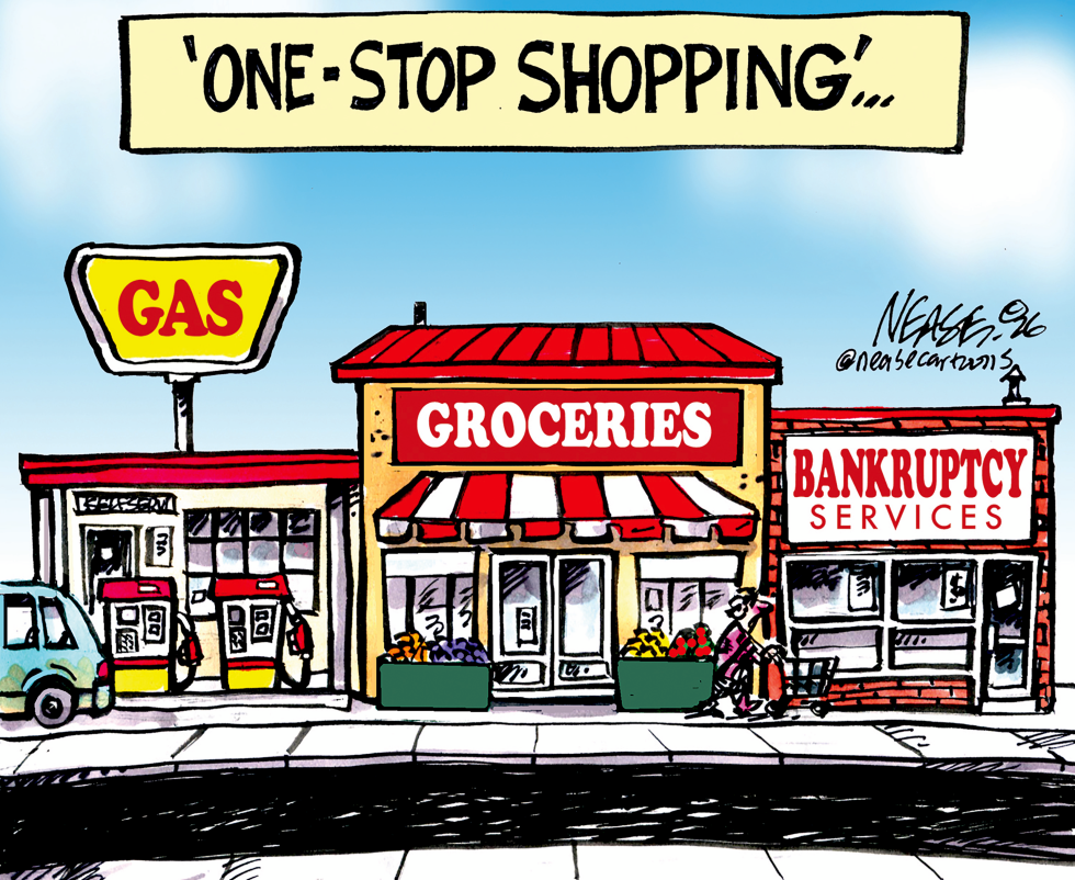 One-Stop Shopping Adds Bankruptcy Services to Gas and Groceries