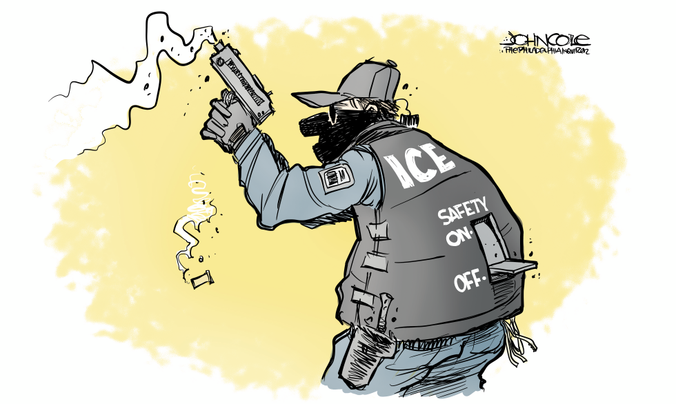 ICE Agent Fires Handgun With Safety Switched Off