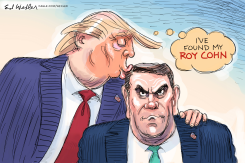 TRUMP FINDS HIS ROY COHN by Ed Wexler