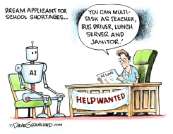 SCHOOL JOB APPLICANT by Dave Granlund