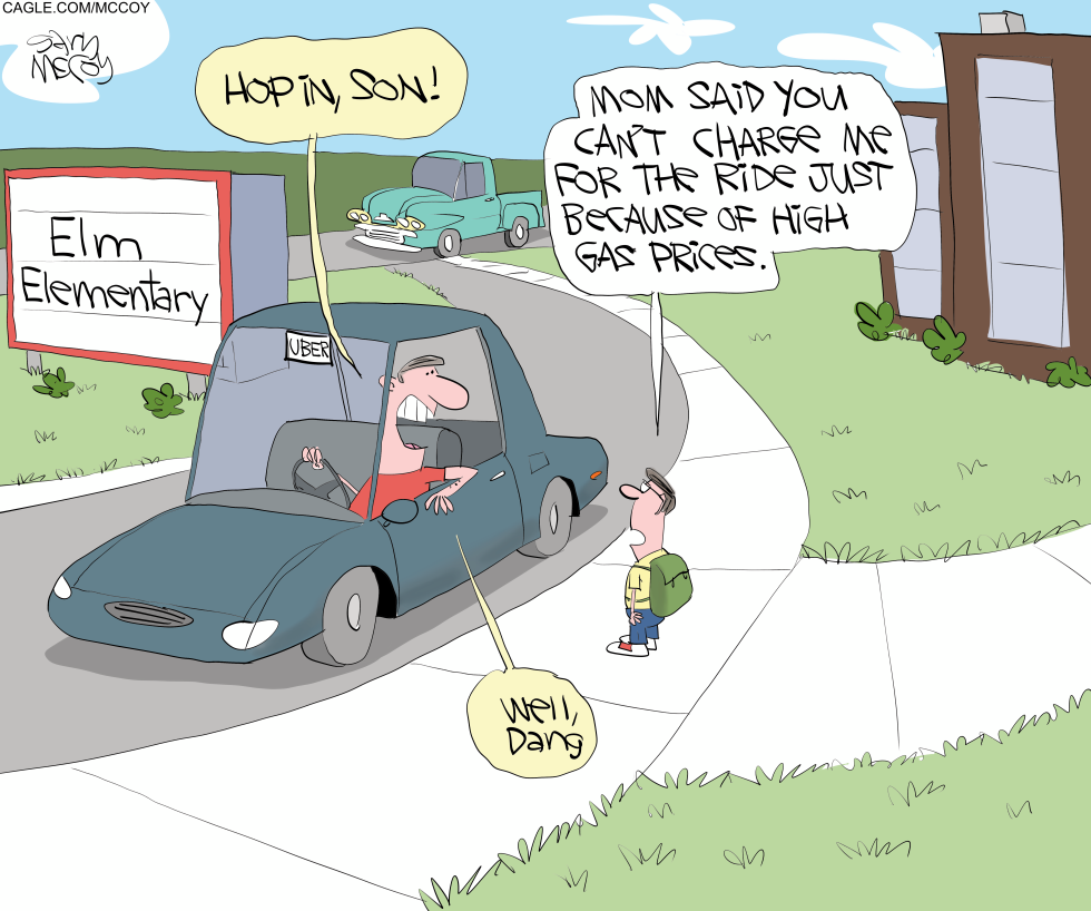 Dad's Uber Attempt Hits Roadblock Over Gas Prices at School Pickup