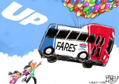 BALLOONS LIFT UTA BUS FARES UP by Pat Bagley