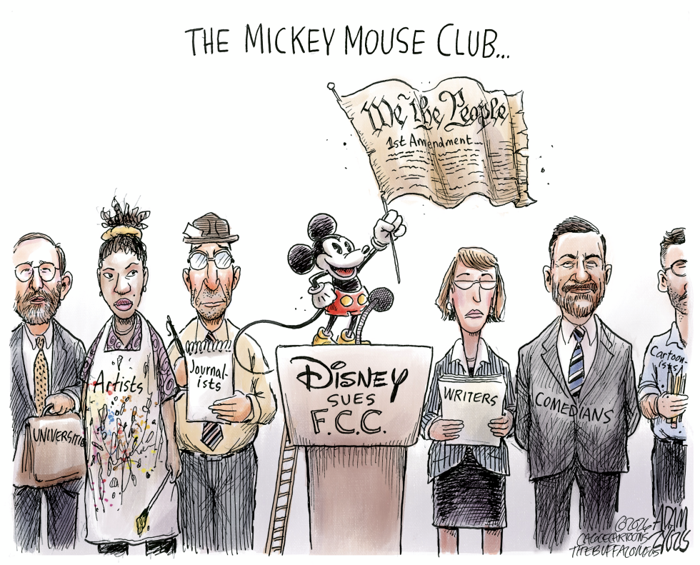 Disney Sues FCC Over First Amendment