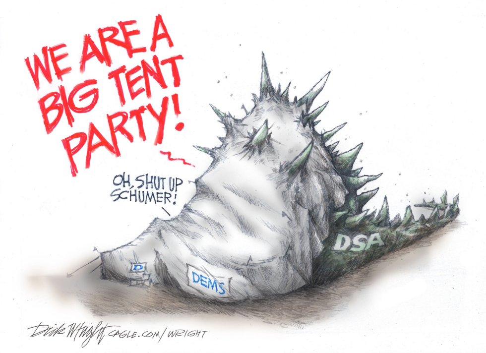 DSA Spikes the Democratic Big Tent Claim