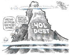 MOUNTAIN OF DEBT by John Darkow