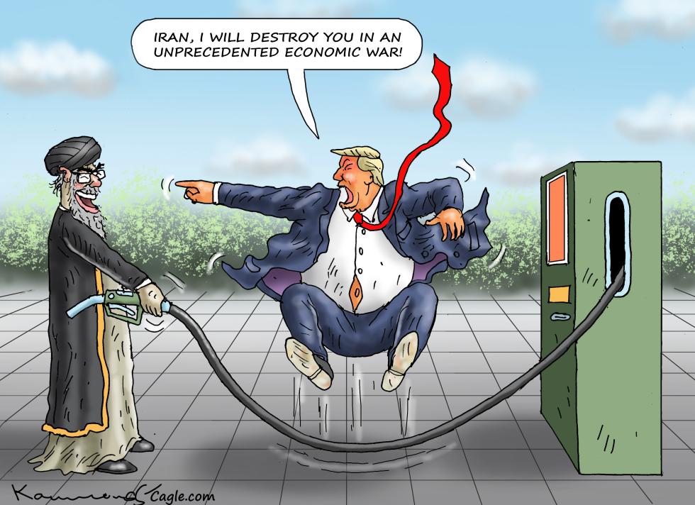 Trump Issues Stark Economic War Warning to Iran