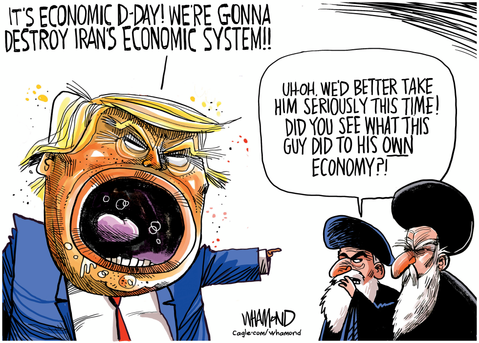 Trump Issues Economic D-Day Warning to Iran Amid Leadership Concerns
