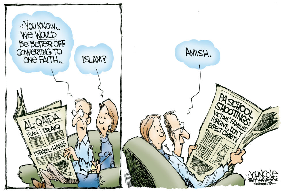 Amish school shooting -- color